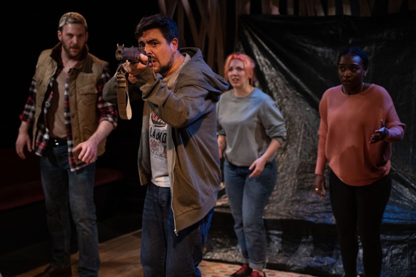 Photos: First Look at HOW TO SURVIVE AN APOCALYPSE at Finborough Theatre  Image