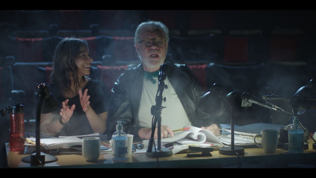 Shobna Gulati and Matthew Kelly at 