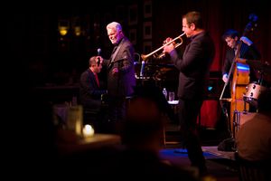 Christian Tamburr, Clint Holmes, Dominick Farinacci, Felix Molson Photo