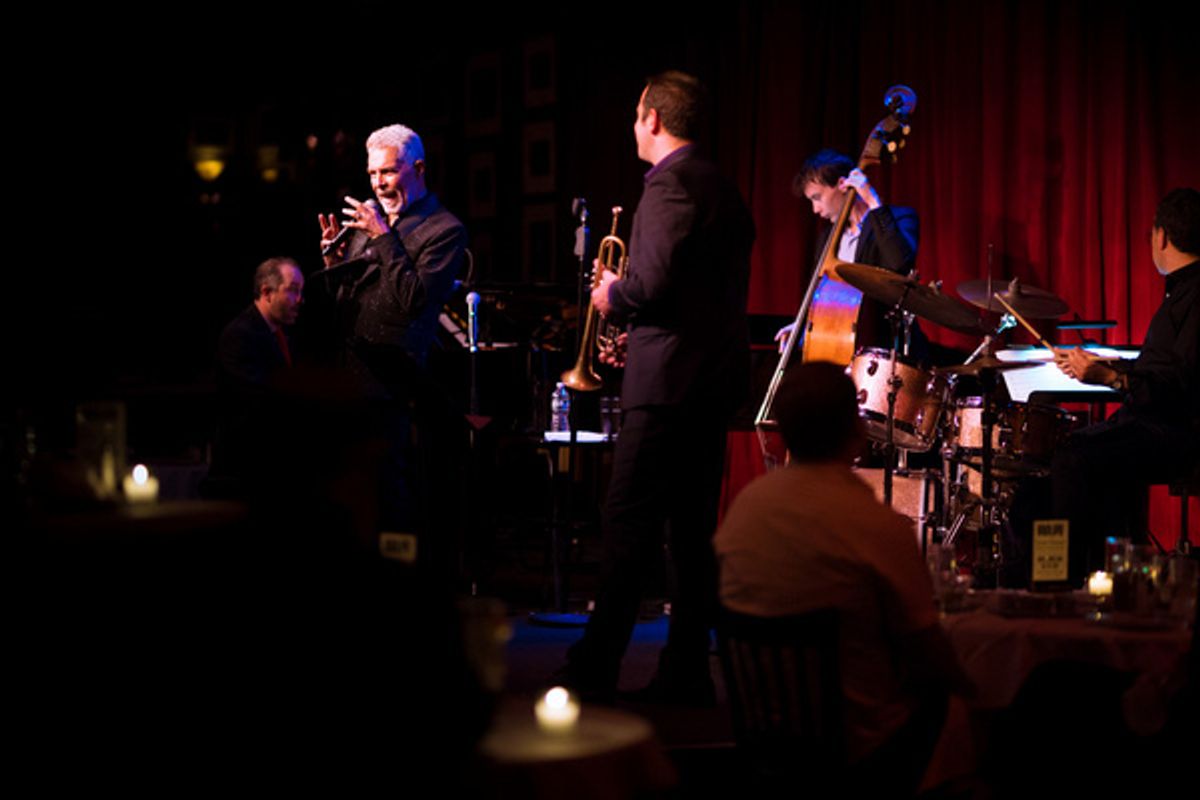 Christian Tamburr, Clint Holmes, Dominick Farinacci, Felix Molson, Carmen Intorre at 