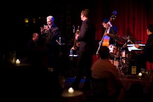 Christian Tamburr, Clint Holmes, Dominick Farinacci, Felix Molson, Carmen Intorre Photo