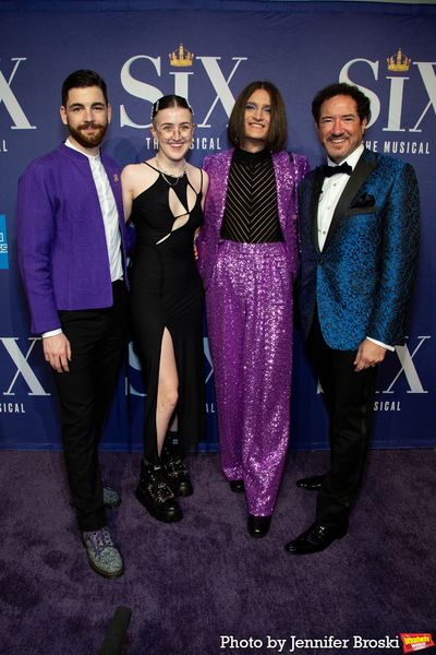 Jamie Armitage, Lucy Moss, Toby Marlow, Kevin McCollum Photo