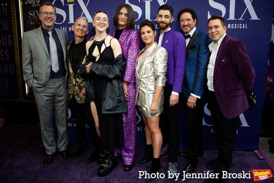 Andy Barnes, George Stiles, Lucy Moss, Toby Marlow, Carrie-Anne Ingrouille, Jamie Arm Photo