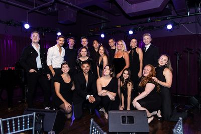 The cast of Michael Anthony Theatrical''s The Music of: Adele, Rumor Has It.  Photo
