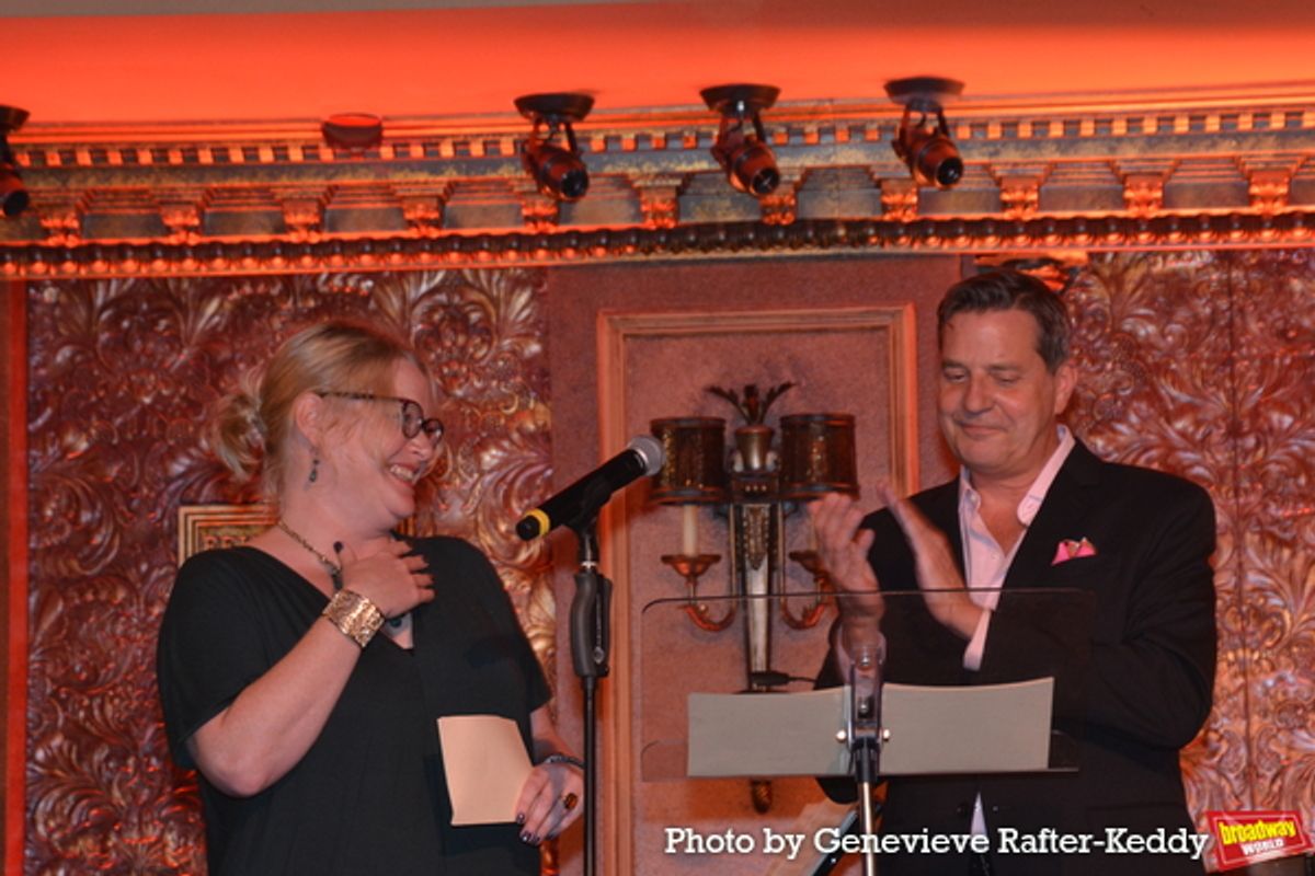 Anne Swanson Honored for 20 Years with The New York Pops and Steven Reineke at 