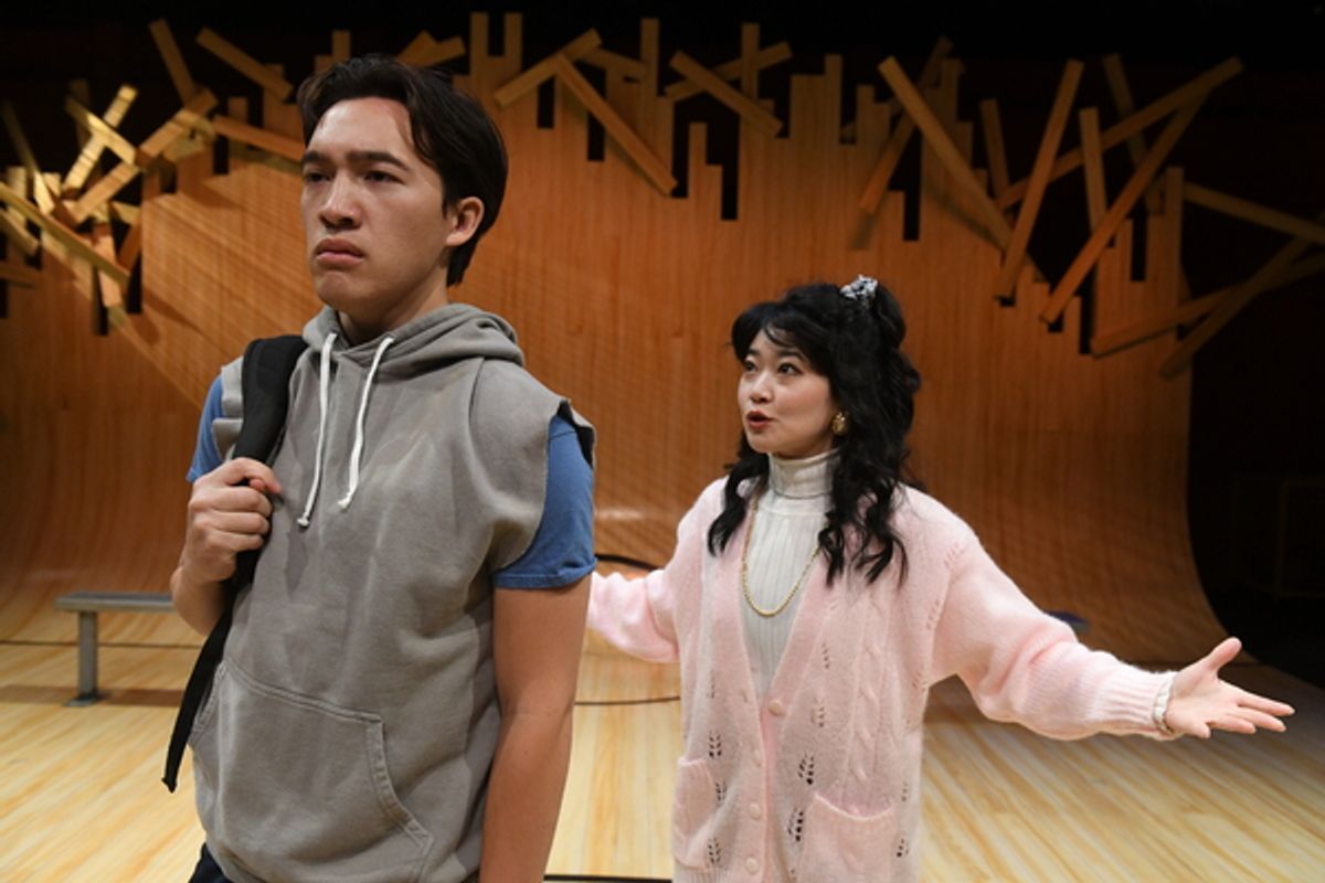 JAMES OH and MONICA HO at Photos: San Jose Stage Company Presents THE GREAT LEAP