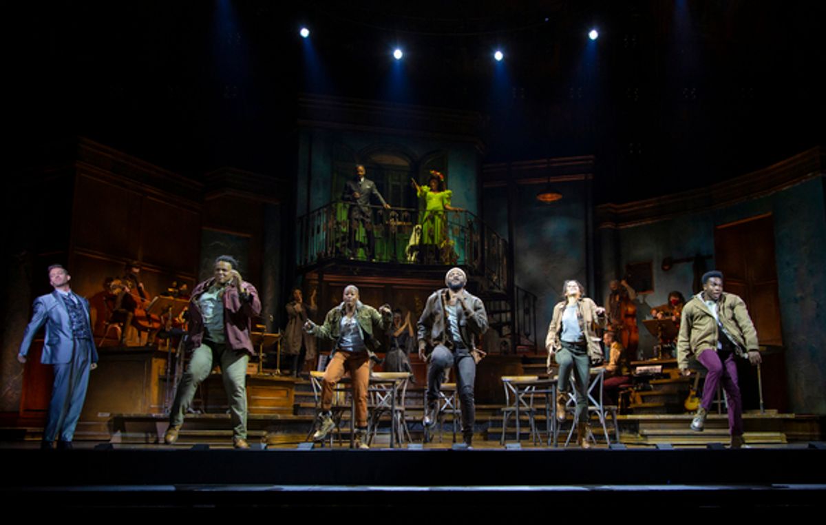 Hadestown North American Tour at Photos: Get A First Look At Nicholas Barsach, Morgan Siobhan Green, Levi Kreis, & Kimberly Marable in HADESTOWN On Tour