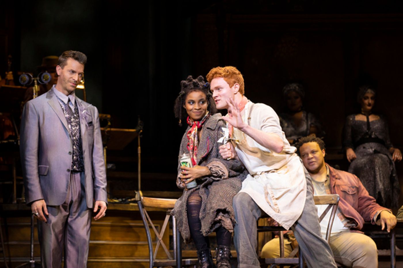 Photos: Get A First Look At Nicholas Barsach, Morgan Siobhan Green, Levi Kreis, & Kimberly Marable in HADESTOWN On Tour  Image