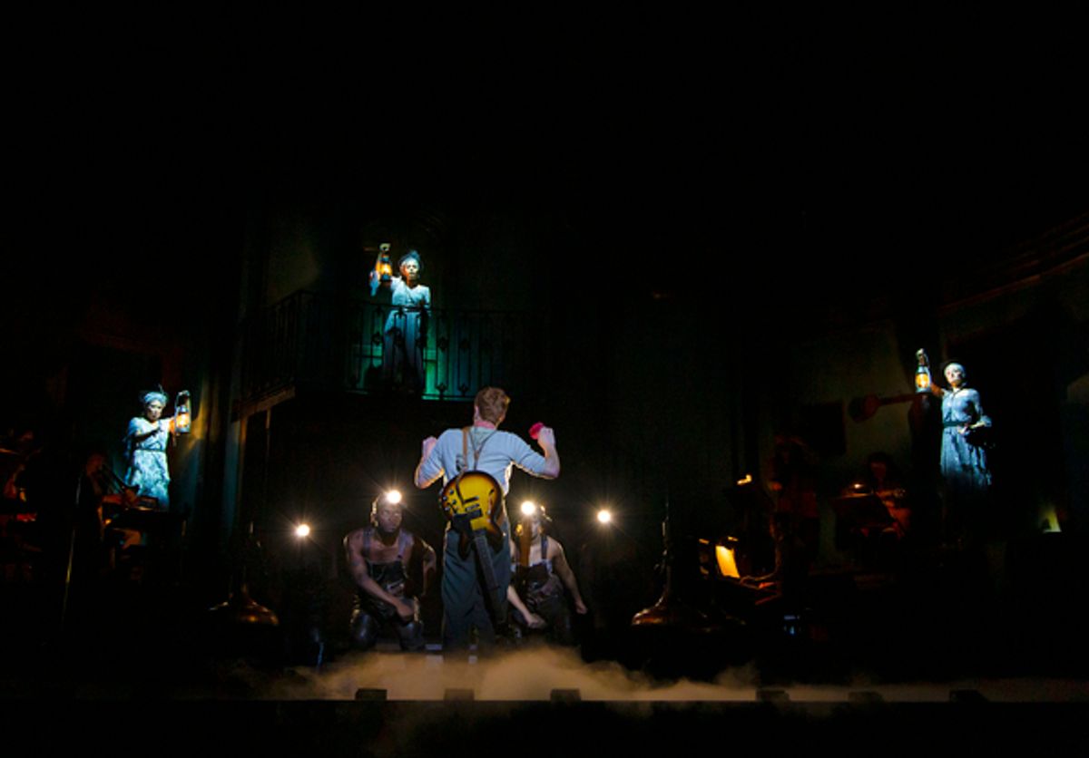 Hadestown North American Tour at Photos: Get A First Look At Nicholas Barsach, Morgan Siobhan Green, Levi Kreis, & Kimberly Marable in HADESTOWN On Tour