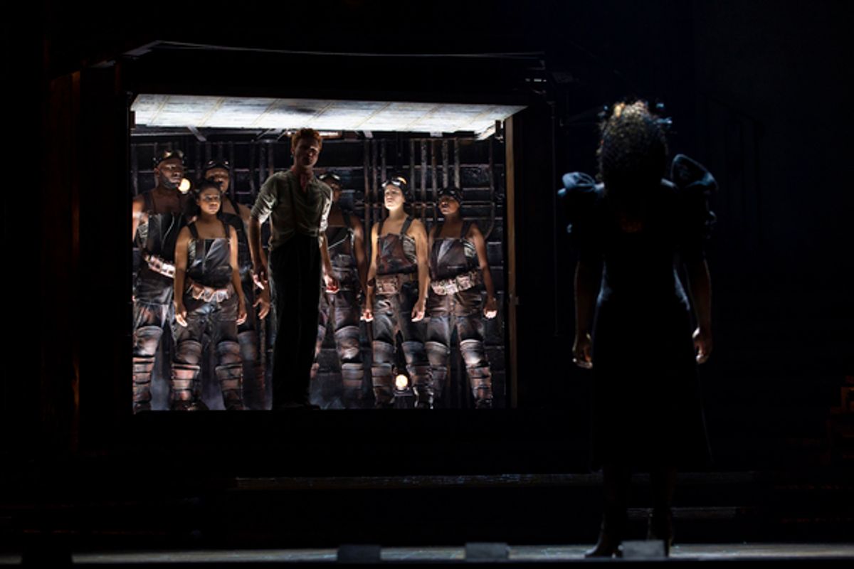 Hadestown North American Tour at Photos: Get A First Look At Nicholas Barsach, Morgan Siobhan Green, Levi Kreis, & Kimberly Marable in HADESTOWN On Tour
