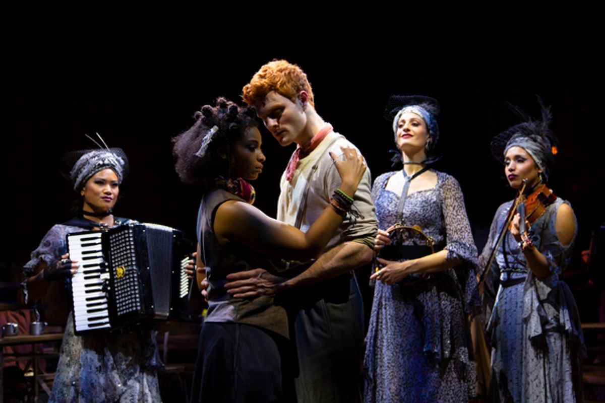 Hadestown North American Tour at Photos: Get A First Look At Nicholas Barsach, Morgan Siobhan Green, Levi Kreis, & Kimberly Marable in HADESTOWN On Tour