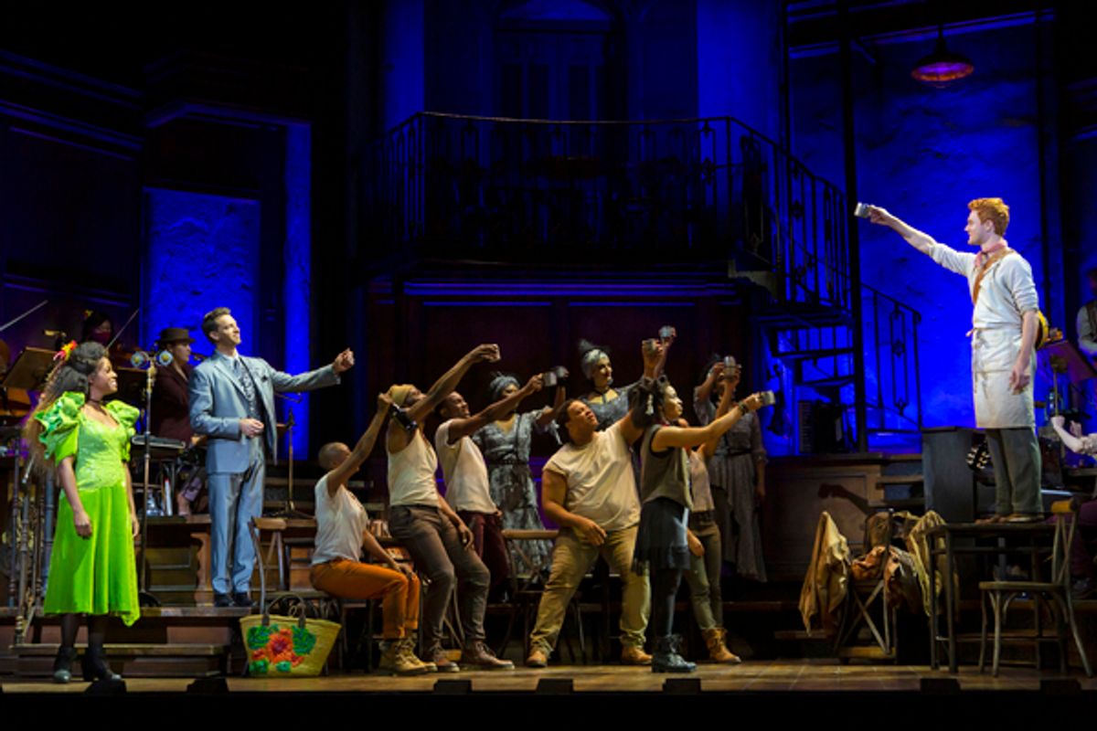 Hadestown North American Tour at Photos: Get A First Look At Nicholas Barsach, Morgan Siobhan Green, Levi Kreis, & Kimberly Marable in HADESTOWN On Tour