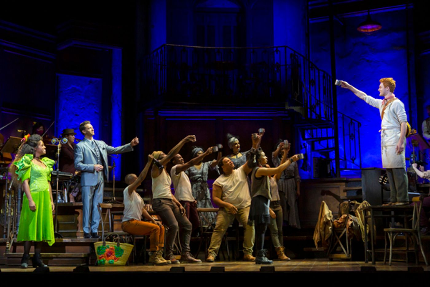 Photos: Get A First Look At Nicholas Barsach, Morgan Siobhan Green, Levi Kreis, & Kimberly Marable in HADESTOWN On Tour  Image