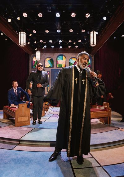 Norm Lewis & the cast  Photo
