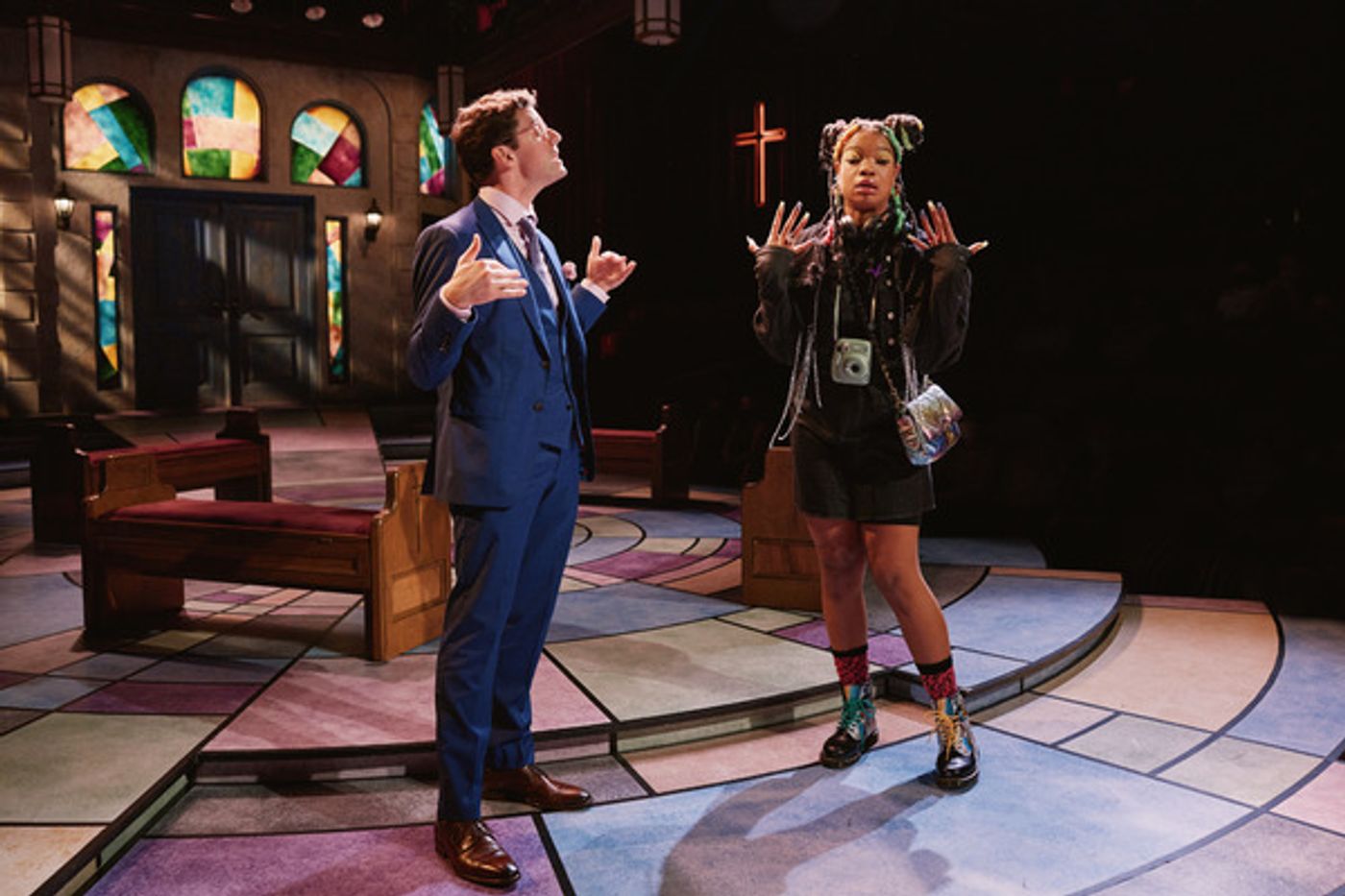 Photos: First Look at Norm Lewis, Cleo King, Michael Urie & More in CHICKEN & BISCUITS on Broadway  Image