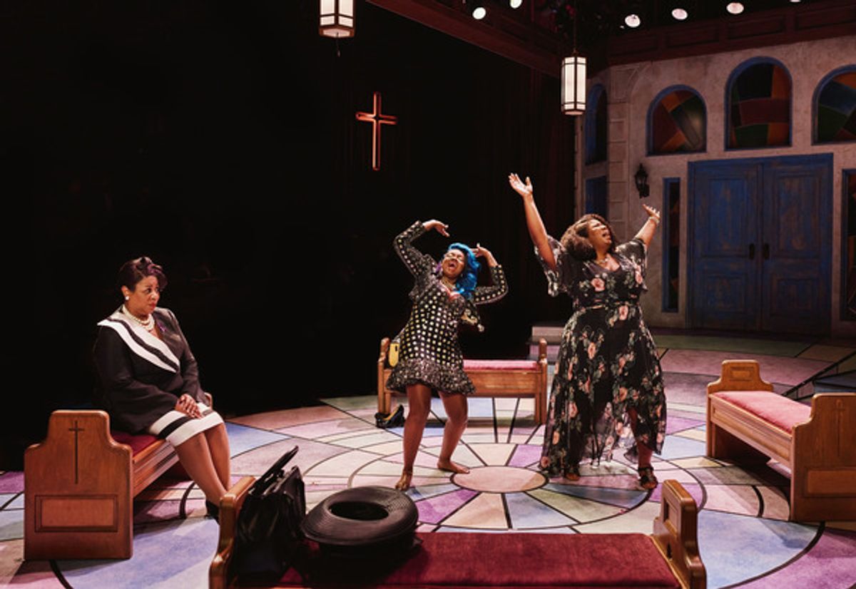 Cleo King, Ebony Marshall-Oliver & NaTasha Yvette Williams  at 