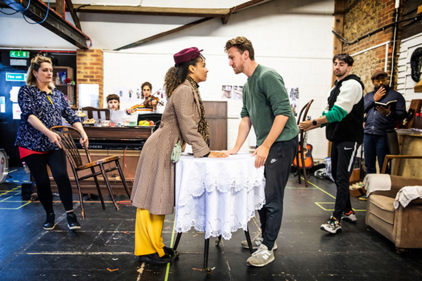 Photos: Go Inside Rehearsals for BRIEF ENCOUNTER at The Watermill  Image