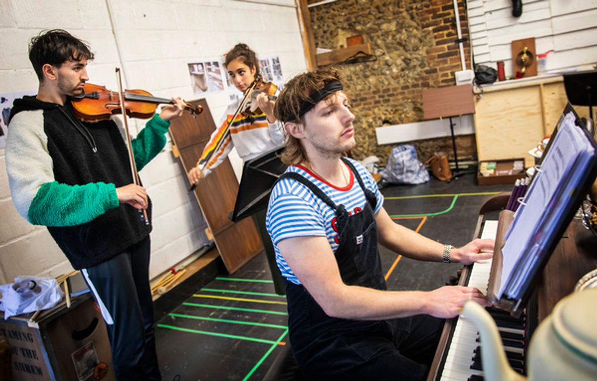 Max Gallagher Hanna Khogali  and Oliver Aston at 