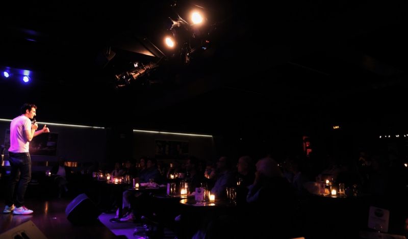 Photo Flash: Gene Reed's Lens Documents The September 28th THE LINEUP WITH SUSIE MOSHER  Image