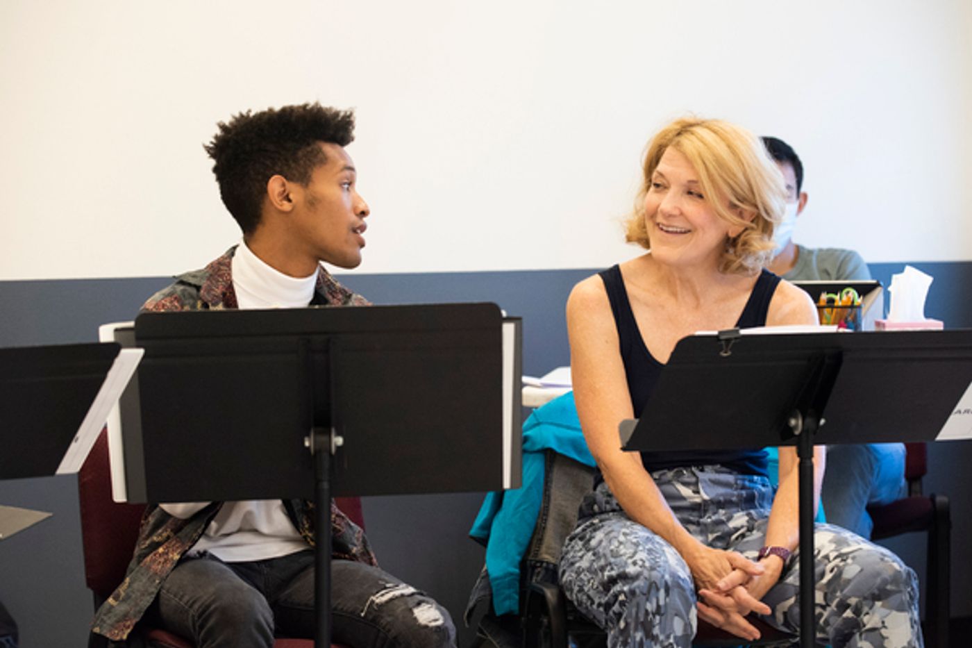 Photos: Go Inside Rehearsals for KIMBERLY AKIMBO Starring Steven Boyer, Victoria Clark, Bonnie Milligan & More  Image