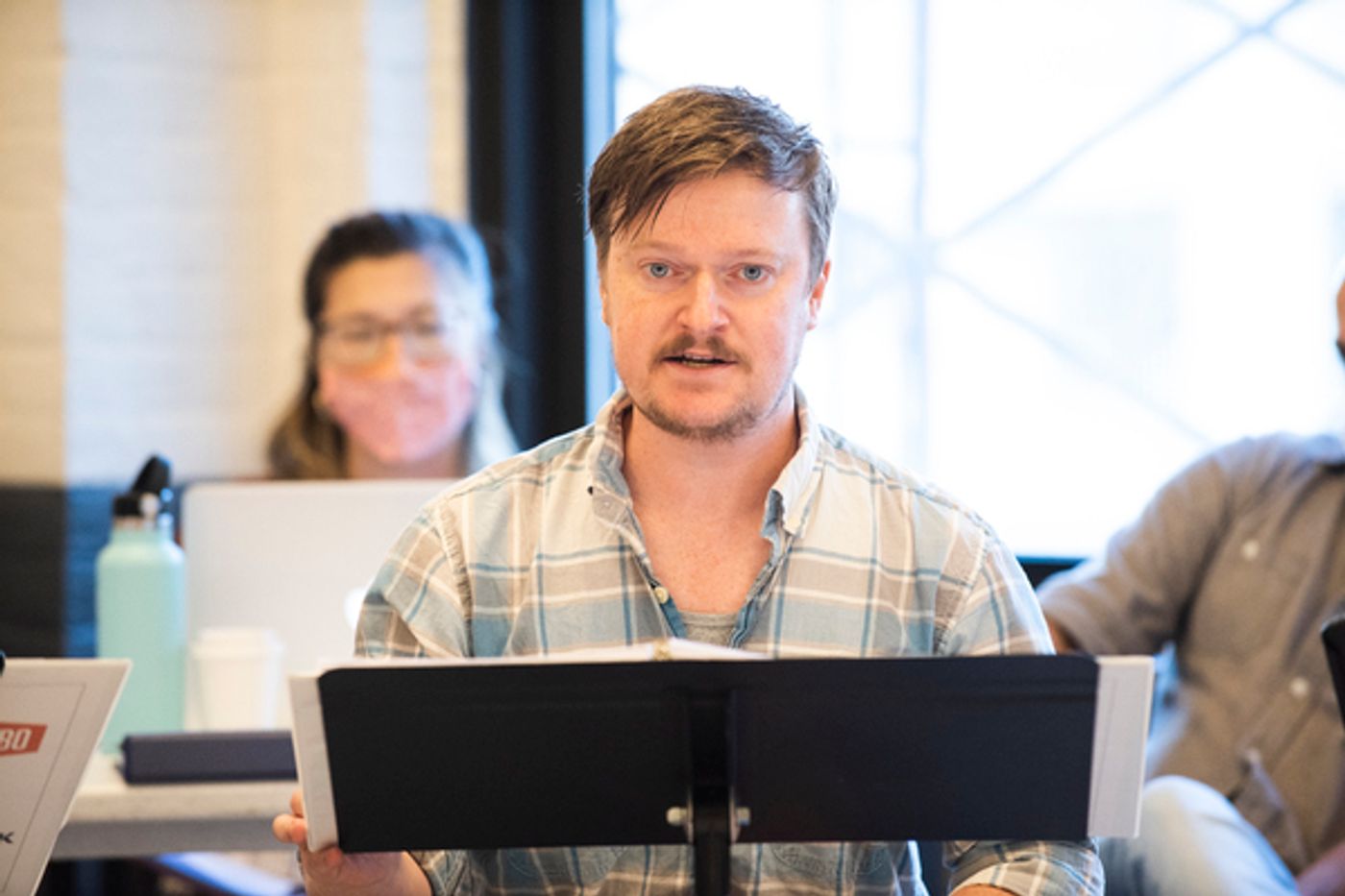 Photos: Go Inside Rehearsals for KIMBERLY AKIMBO Starring Steven Boyer, Victoria Clark, Bonnie Milligan & More  Image