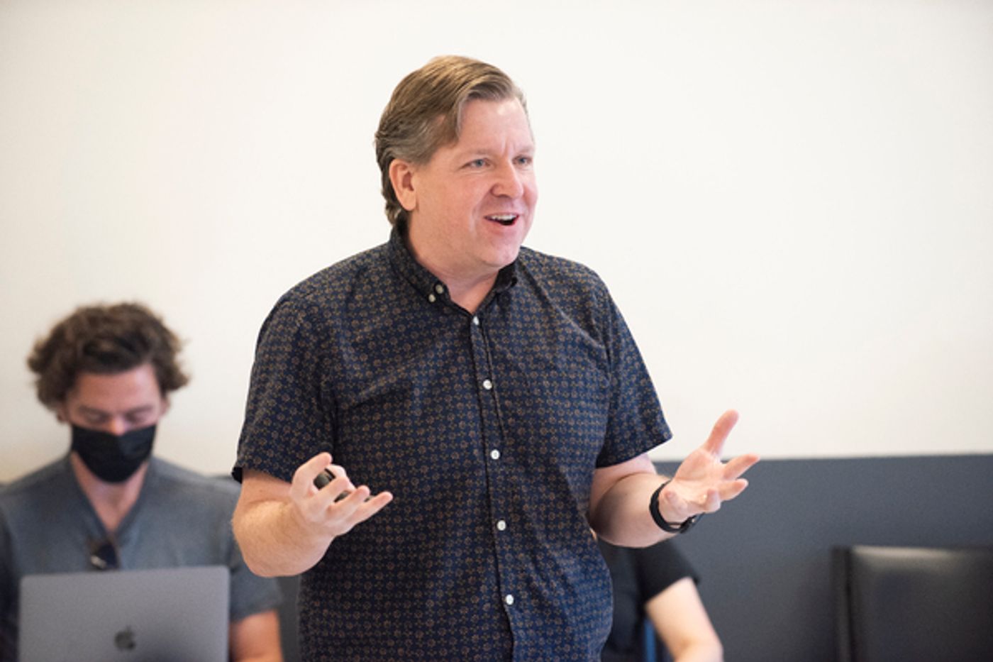 Photos: Go Inside Rehearsals for KIMBERLY AKIMBO Starring Steven Boyer, Victoria Clark, Bonnie Milligan & More  Image