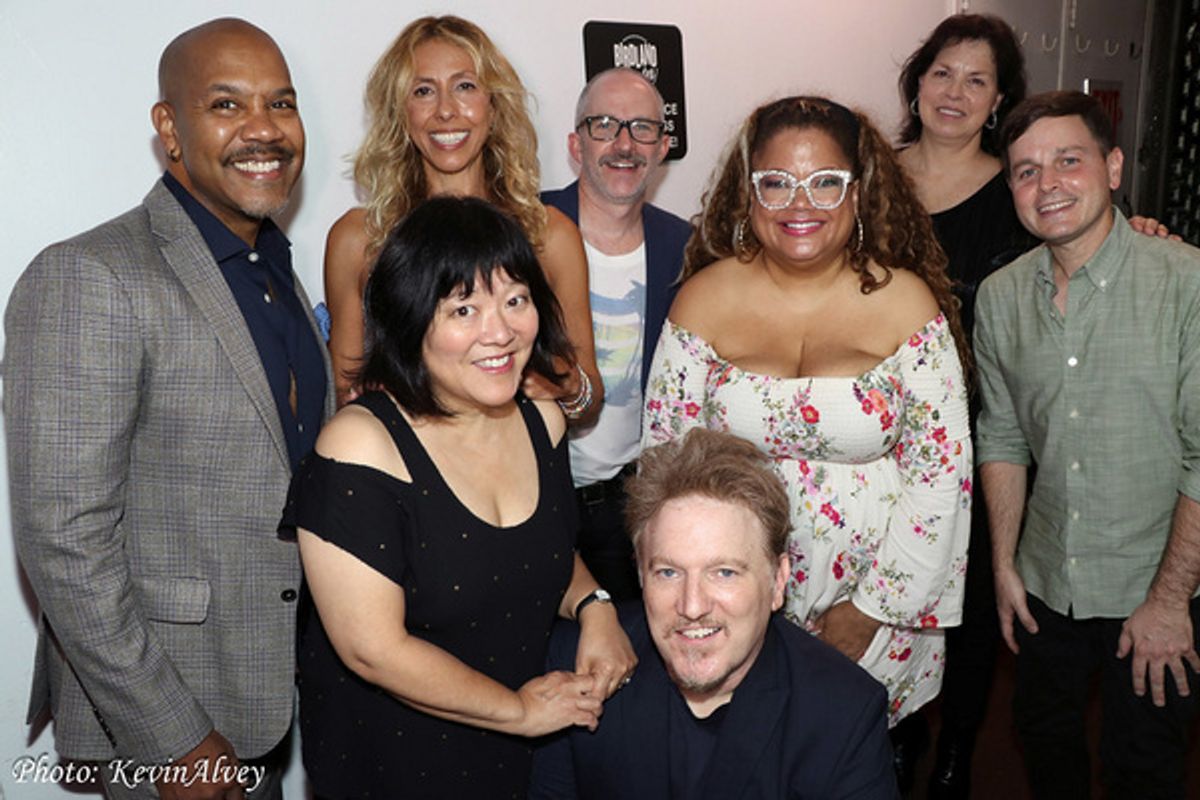 Darius de Haas, Amanda Green, Curtis Moore, Natalie Douglas, Annbritt DuChateau, Sean McDaniel, Ann Harada, Dan Finnerty at 