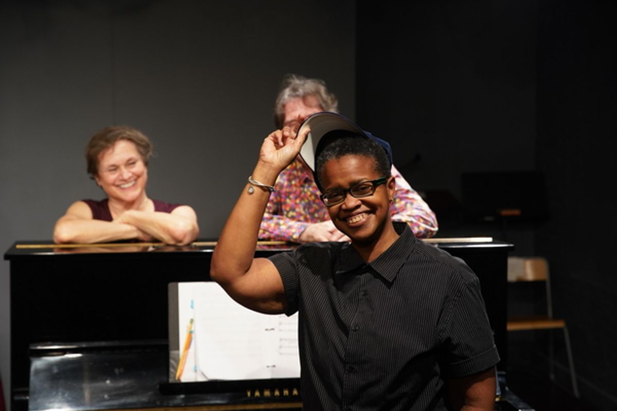 Anita Hollander, Scott Barton and Dionne McClain- Freeney at 