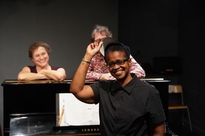 Anita Hollander, Scott Barton and Dionne McClain- Freeney Photo