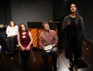 Ann Marie Morelli, Scott Barton, Pamela Sabaugh, and Fareeda Pyracha Ahmed Photo