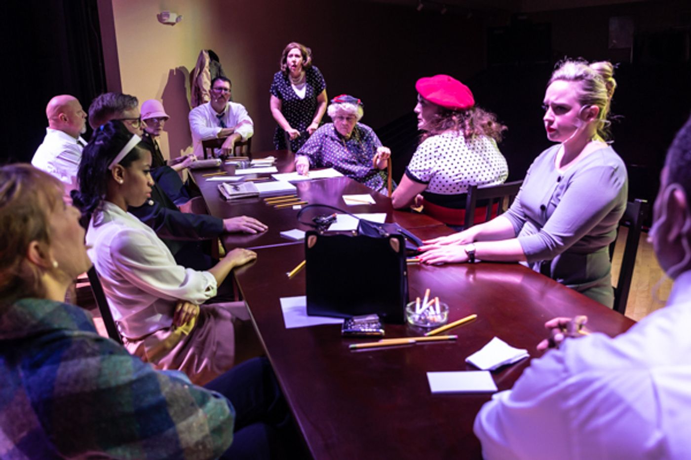 Photos: First look at Pickerington Community Theatre's 12 ANGRY JURORS  Image
