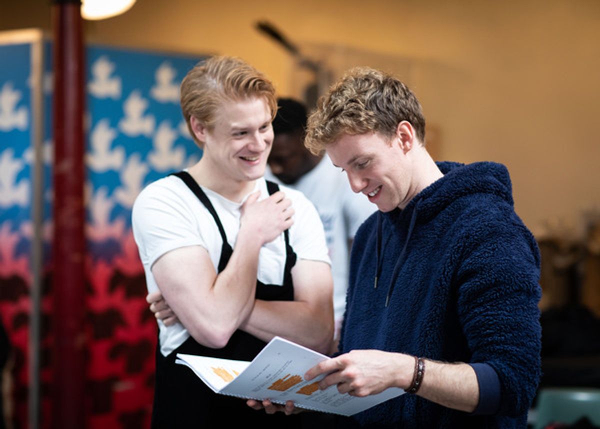 Christina James at Photos: In Rehearsal For MAGIC GOES WRONG at the Apollo Theatre