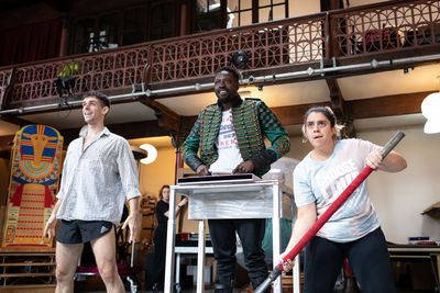 Kazeem Tosin-Amore, Scott Hunter, Nancy Zamit Photo