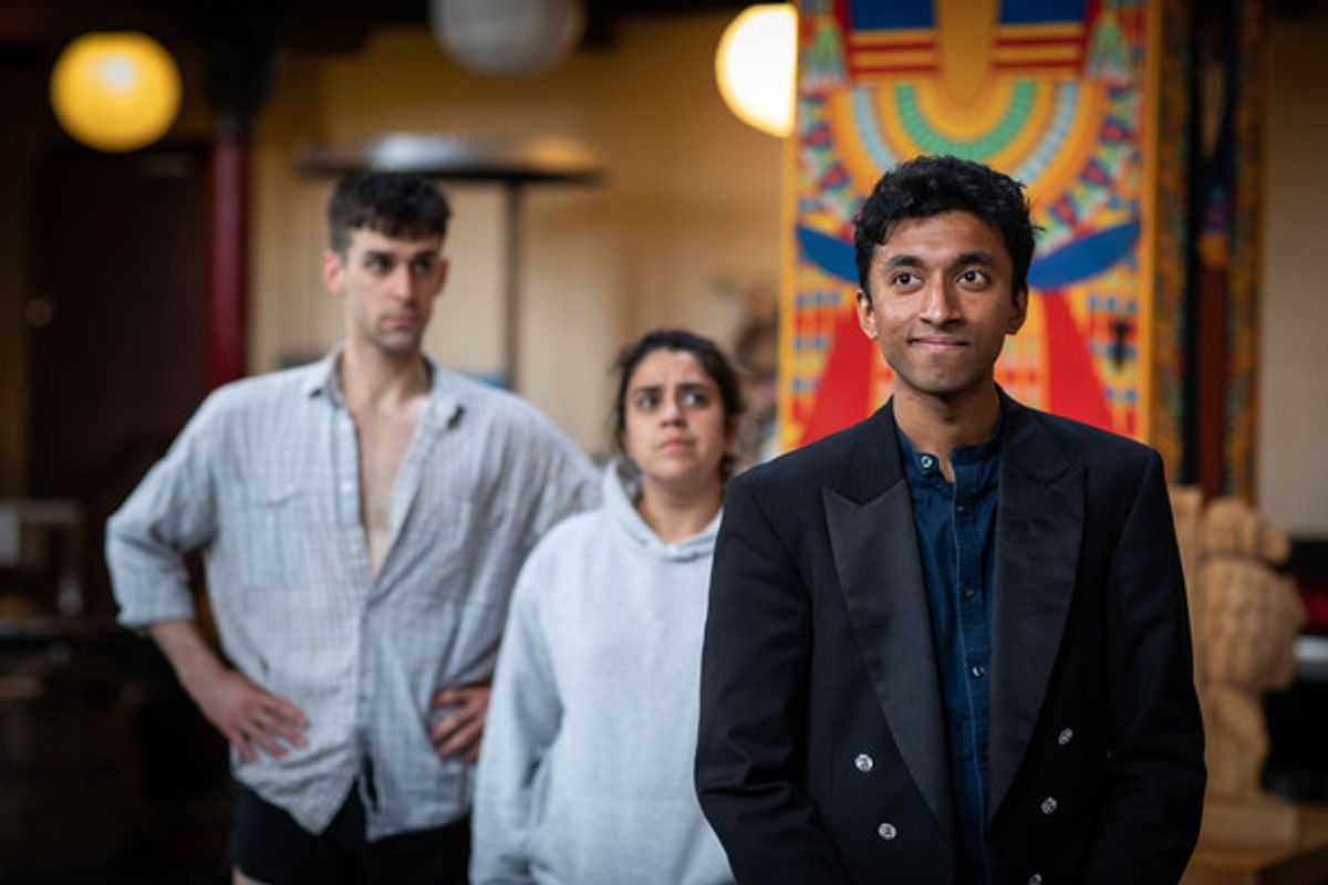 Shane David Joseph with Scott Hunter, Nancy Zamit at 