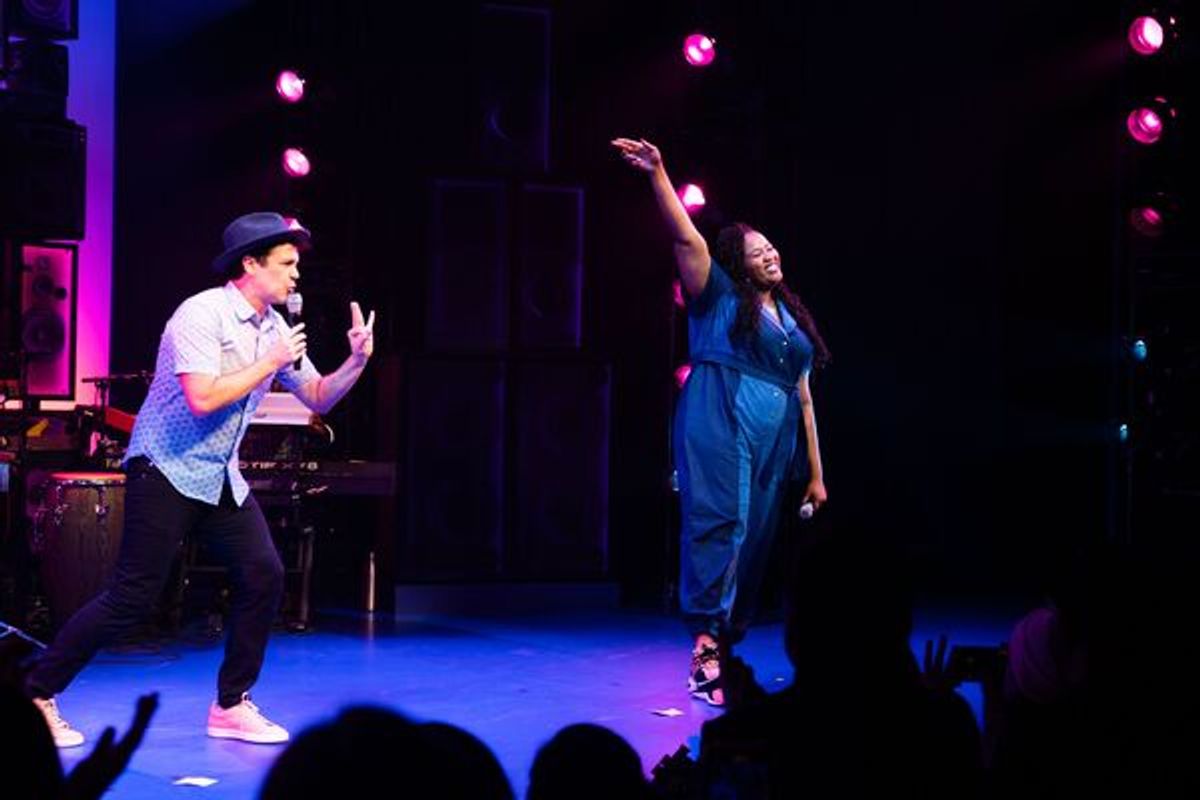 Anthony Veneziale and Aneesa Folds at 