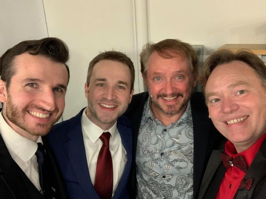 Photos: Stephen Sondheim & Richard Maltby, Jr. Attend Jonthan Tunick Salute at The Sharon Playhouse Image