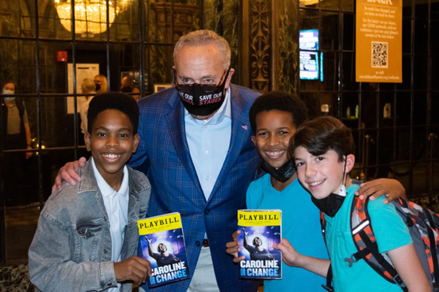 Photos: CAROLINE, OR CHANGE Welcomes Senate Majority Leader Chuck Schumer for Its First Preview  Image
