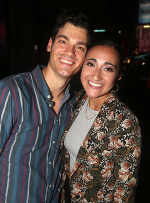 Robert Lenzi and Krystina Alabado @ BroadwayWorld Robert Lenzi and Krystina Alabado Photo