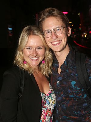 DeLaney Westfall and Charlie Franklin @ BroadwayWorld DeLaney Westfall and Charlie Franklin Photo