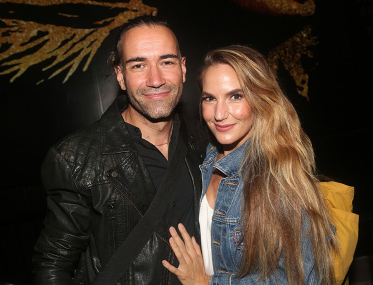 Aurelien Budynek and Katie Webber  at 