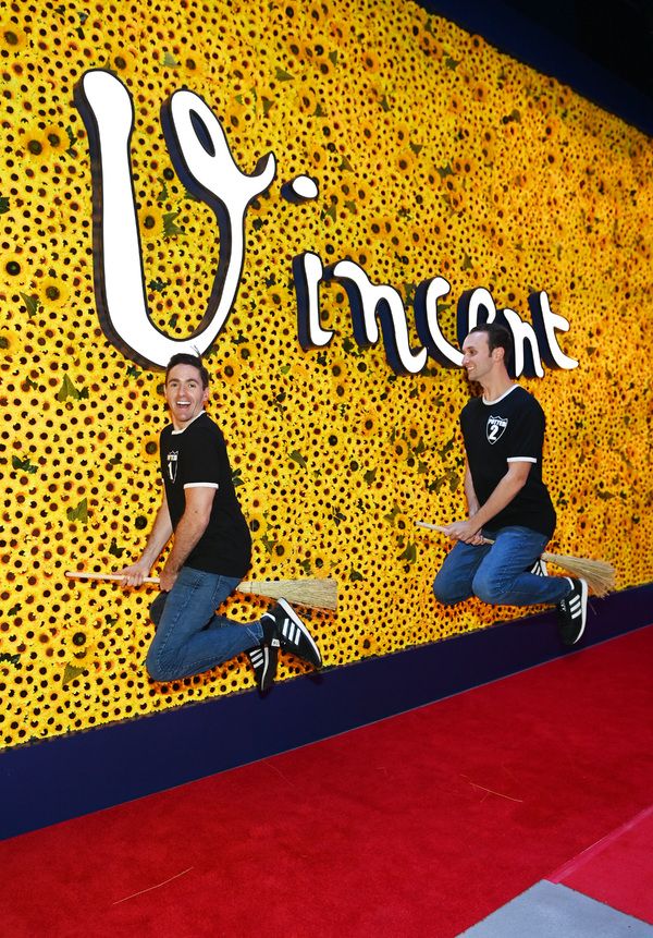 Potted Potter cast members Nicholas Charles and James Edwards  Photo