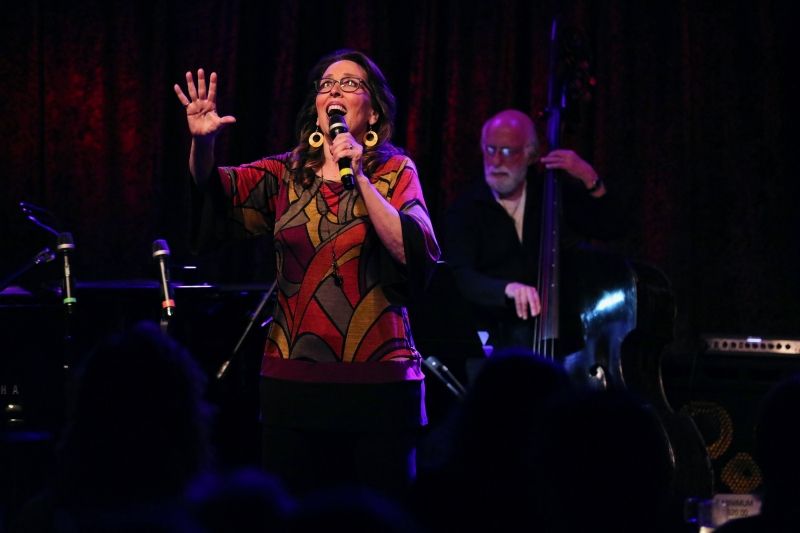 Photo Flash: Stewart Green Photo Flashes THE LINEUP WITH SUSIE MOSHER at Birdland Theater On October 5th  Image