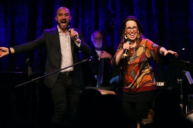 Photo Flash: Stewart Green Photo Flashes THE LINEUP WITH SUSIE MOSHER at Birdland Theater On October 5th  Image