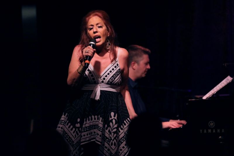 Photo Flash: Stewart Green Photo Flashes THE LINEUP WITH SUSIE MOSHER at Birdland Theater On October 5th  Image