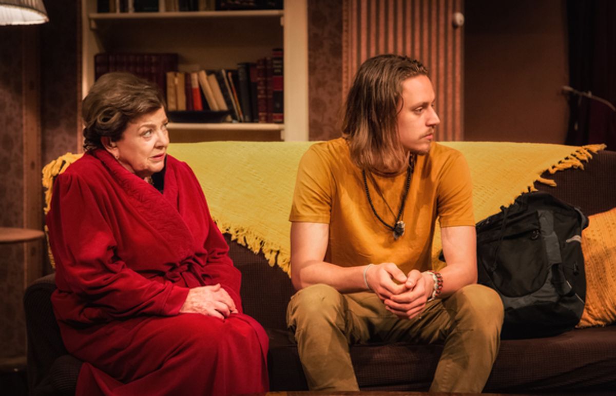 Julie Quick and Jackson Barnard at Photos: First Look at 4000 MILES at the  Little Theatre
