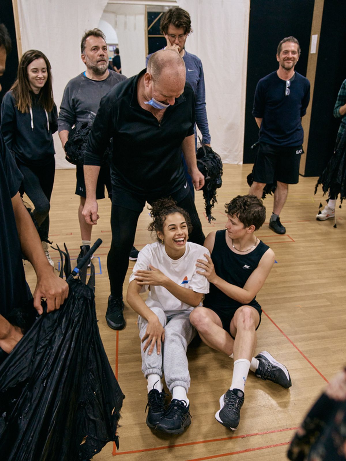 Grace Hogg-Robinson, Nicolas Tennant, Finn Caldwell, Nia Towle, Peter Twose, James Bamford, Kieran Garland at 