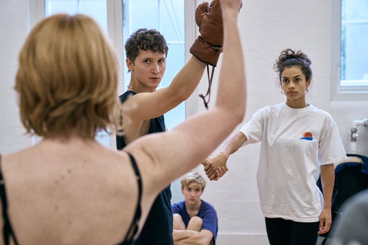 James Bamford, Charlie Cameron, Nia Towle at 