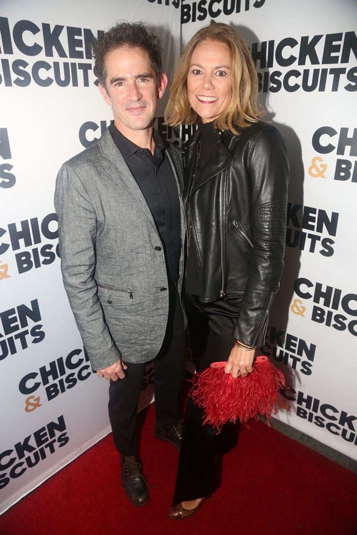 Andy Blankenbuehler and wife Elly Blankenbuehler  at 