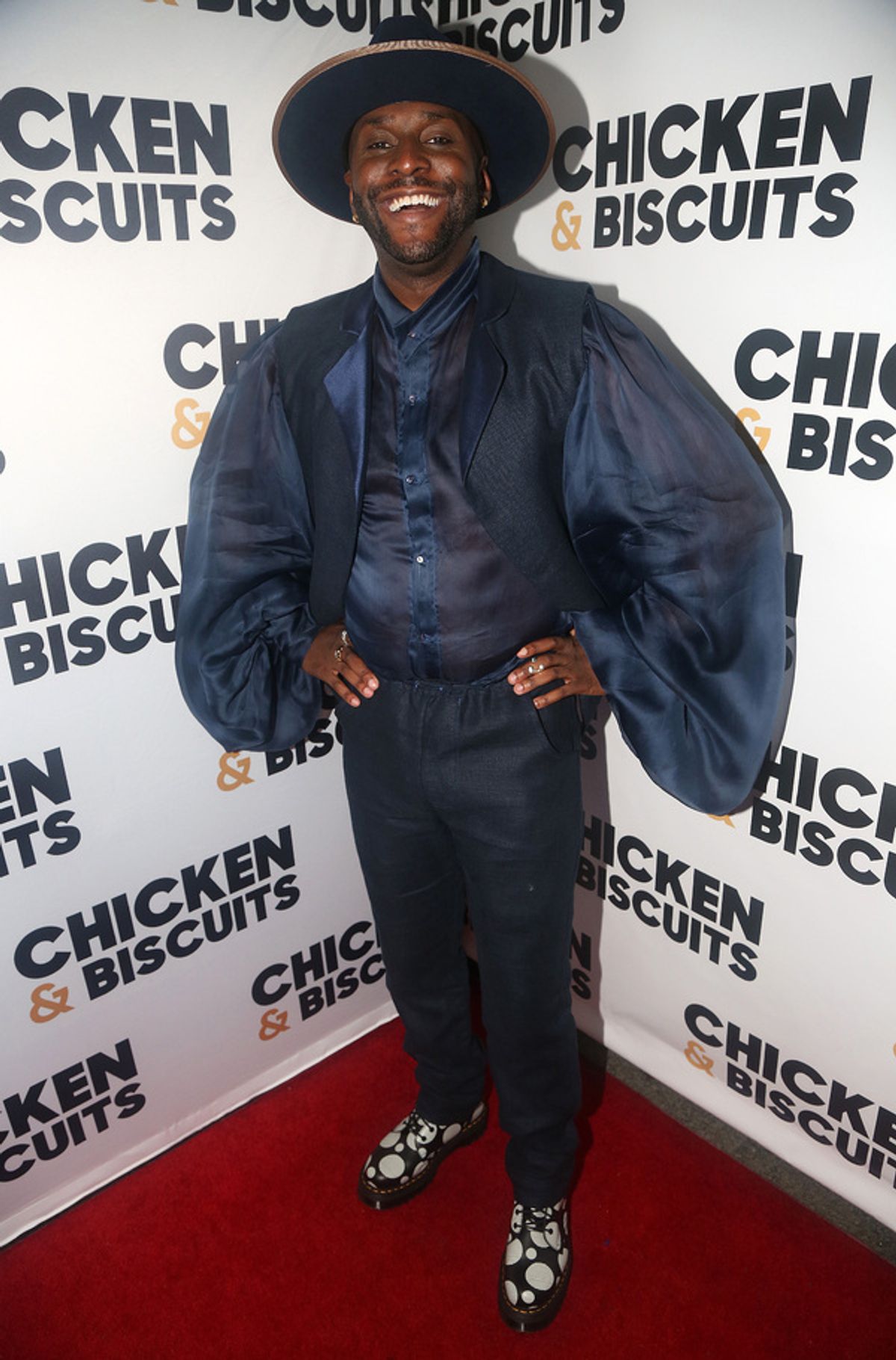 Playwright Douglas Lyons  at 