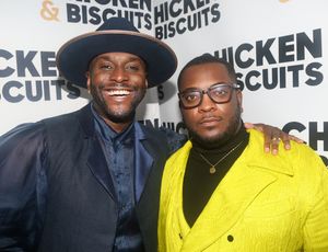 Playwright Douglas Lyons and Director Zhailon Levingston  Photo